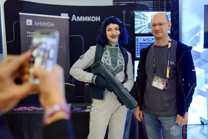 Косплей на конференции